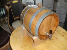 25L DELUXE Eichenfass, innen gewachst Böttcherware gebraucht