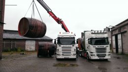 ca. 10500L ovales gebrauchtes Eichenholzfass Eichenfass Weinbrandfass Holzfass