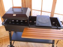 TOP Schaschlik Mangal - sehr robuster Holzkohle GRILL Kohlegrill BARBECUE BBQ Holzgrill