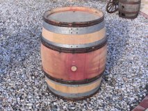 228 Liter gebrauchtes Burgundy Barriquefass Eichenfass Weinfass Holzfass Wasserfass Dekofass Wasserfass Fassregentonne