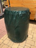 Fass - Wetterschutzhülle aus Polyester Wasser- und UV-Schutz in Grün für Fässer mit Durchmesser bis 68cm