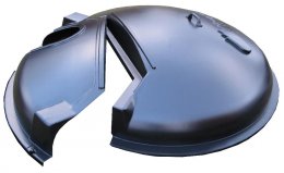 Wärmeschutz ABS - Kunsstoffdeckel - zweiteilig vollabdeckend für Badefässer bis 170cm Durchmesser