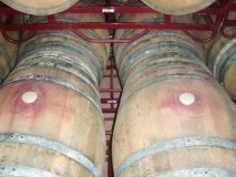 2 x 225L Barrique Fasslagerbock - gebraucht 1-lagig aus Stahl stapelbar