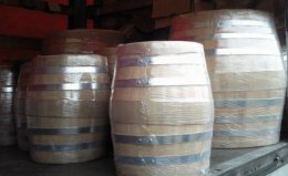 225 Liter-neues Holzfass - Barriquefass Eichenfass Weinfass aus kaukasischer Eiche Schnapsfass Brandfass Whiskyfass