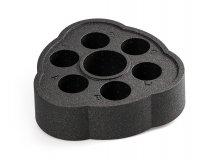 TUBBAR schwimmender Getränkehalter für 1 Flasche und 6 Gläser ohne Deckel