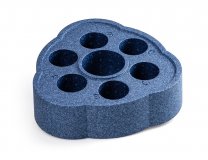 TUBBAR schwimmender Getränkehalter für 1 Flasche und 6 Gläser ohne Deckel