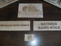 Fass - Weinkühler aus 3L Eichenholzfass - Abschnitt innen gewachst für Weißwein, Rosé und Sekt