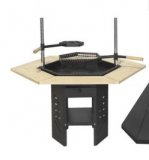 Nur der Ersatz 6-eck - Grillrost für TOP 6-Eckiger LUXURY GRILL