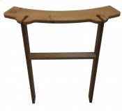 Getränkehalter Drink Arc mit Gestell aus Thermowood