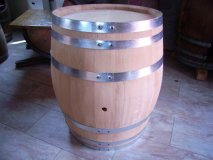 100 Liter Eichenfass innen roh Böttcherware Weinfass Holzfass Schnapsfass Whiskyfass Wasserfass