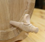 3 Liter Eichenfass innen roh und geschmackgebend Böttcherware Schnapsfass Weinfass Whyskifass Holzfass