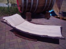 Fass-Sonnenliege-IBIZA aus gebrauchtem Eichenholzfass