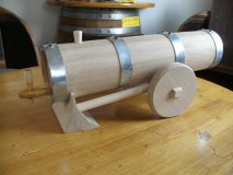 4 ltr. Fasskanone Eichenfass, Schaps-, Weinfass