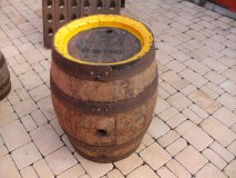 100 Liter rundes Bierfass gebrauchtes Eichenfass