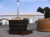 GF190x120-DELUXE BADEFASS, SAUNATAUCHBECKEN, BADEBOTTICH oval