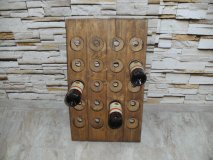 20er Weinpult, Rüttelbrett Rüttelpult Weinregal Flaschenregal