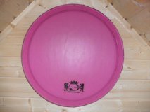 Fassfront Pink 225L D.60cm und 8cm Tiefe aus gebrauchtem Eichenf