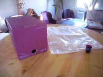 20 Liter Bag in Box - leer komplett Weinschlauch + Hahn + Karton